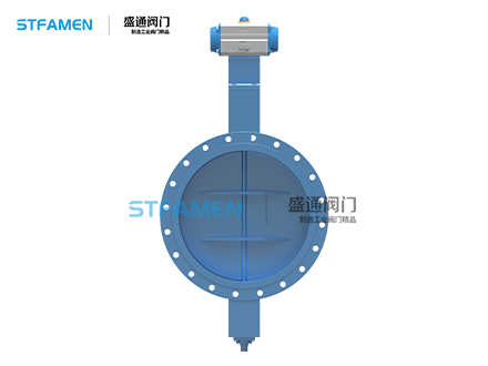 氣動(dòng)法蘭式低負(fù)載通風(fēng)蝶閥