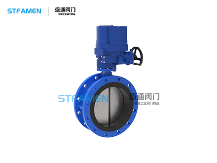 Q型電動法蘭開關(guān)軟密封蝶閥